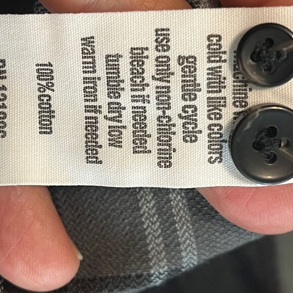 NWT O.N.S Men's Plaid Flannel and Corduroy Shirt Size Medium - Picture 7 of 7